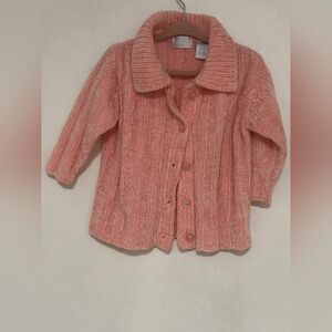 All Mine Pink Knit Cardigan